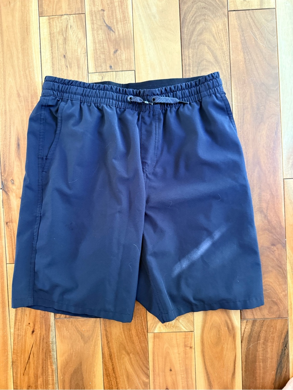 Quiksilver Dark Blue Swim Shorts with Black Waistband